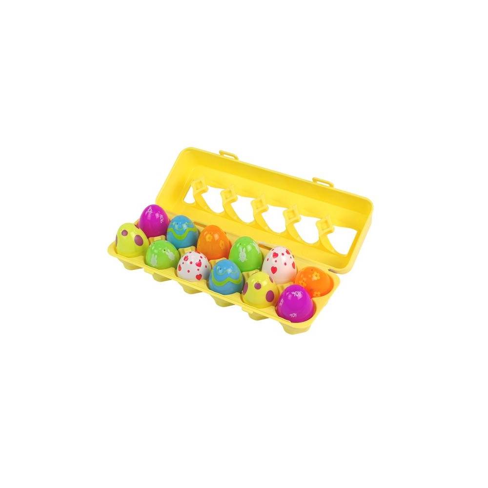 Zestaw Jajka Wielkanocne Squishy 12 Sztuk