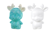 Creative Reindeer Kit DIY Diamonds Crystals Blue