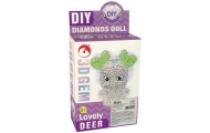 DIY Diamond Creative Kit  White Reindeer 3D