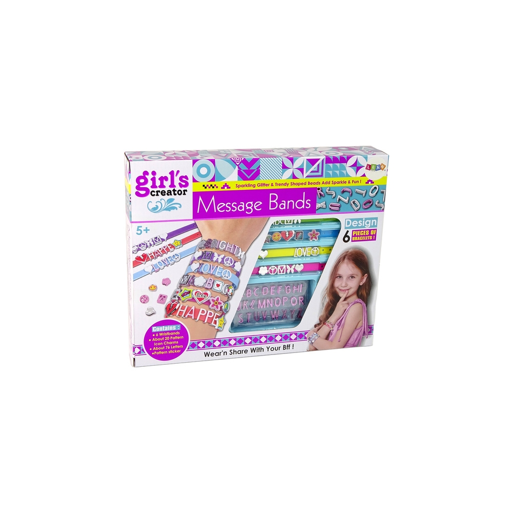 DIY Jewellery Bracelet Pendant Kit Letters
