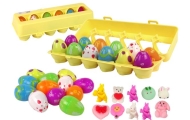 Zestaw Jajka Wielkanocne Fidget Toys 12 szt.