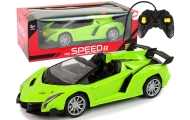 Zdalnie Sterowane Auto Sportowe R/C 1:18 Zielone