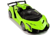 Zdalnie Sterowane Auto Sportowe R/C 1:18 Zielone