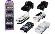 Policijos automobilių rinkinys 1:64