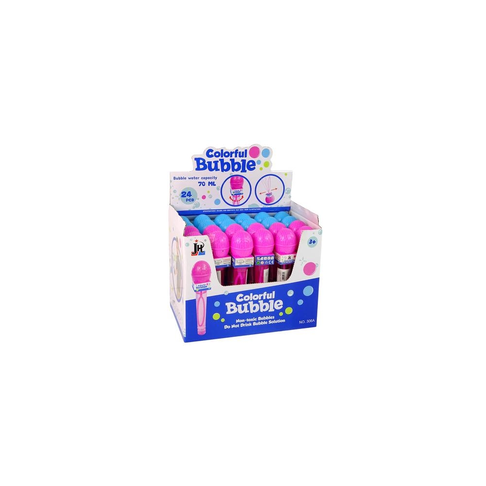 Bańki Mydlane Mikrofon 2 Kolory 70 ml