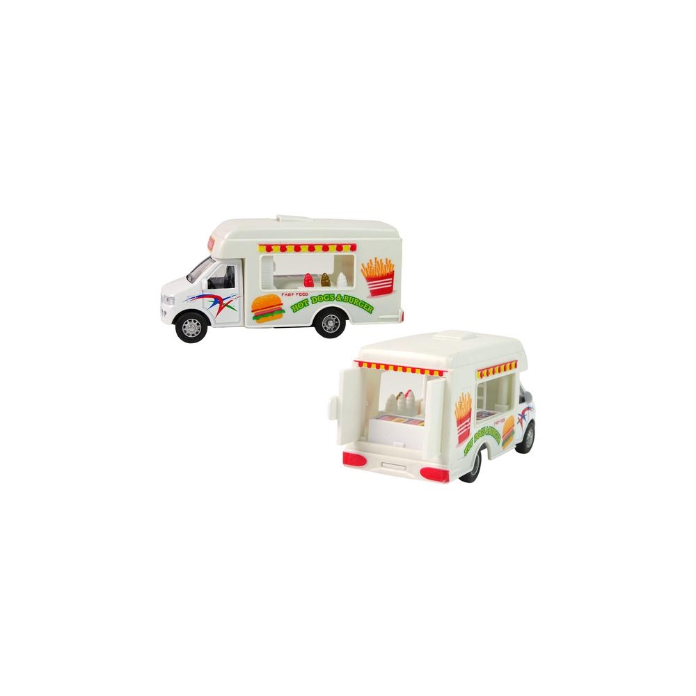 Auto Camper Ice Cream Shop Fast-Food Resorcs Frikcinė pavara 2 modeliai