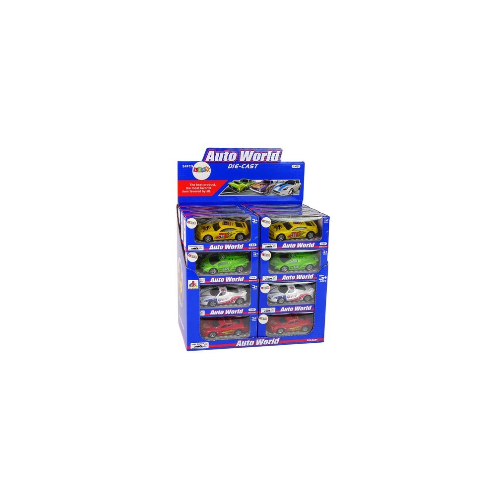 Sportinis automobilis Resorak Racing 4 spalvos 1:43