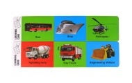 Fire brigade vehicle set pull motorboat Jeep Red