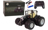 Nuotoliniu būdu valdomas R/C traktorius, juodos spalvos, 2,4 GHz, metalinis-Žaislai, Auto ir transporto žaislai, Traktoriai-e-va