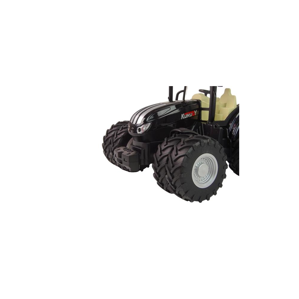 Traktor Zdalnie Sterowany R/C Czarny 2,4G Metal
