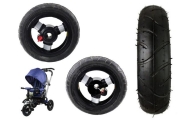 Plastic wheel with rubber tire (inflatable) PRO 700 front