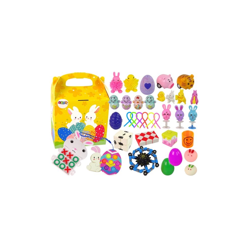 Velykinis žaisliukų rinkinys Anti-stress LeanToys, 36 vnt