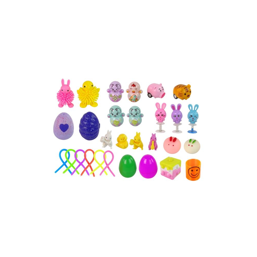 Velykinis žaisliukų rinkinys Anti-stress LeanToys, 36 vnt