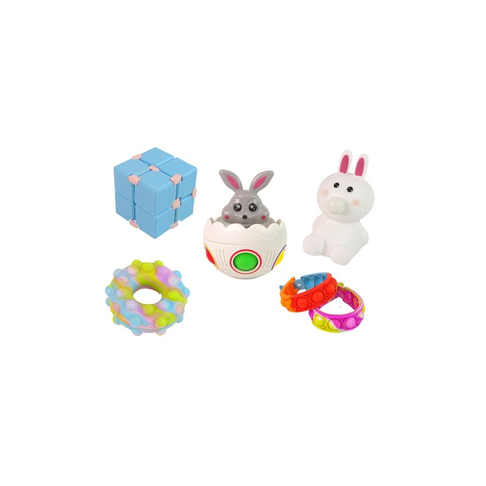 Velykinis antistresinių žaisliukų rinkinys - Fidget Toys LeanToys