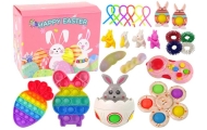 Velykinis žaisliukų rinkinys Pop It LeanToys, 25 vnt