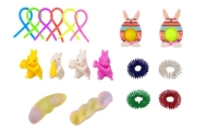 Zestaw Zabawek Wielkanocnych Fidget Toys Pop It 25 Elementów