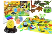 DIY Creative Kit Dinosaurs Eggs to Paint Transporter