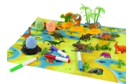 DIY Creative Kit Dinosaurs Eggs to Paint Transporter