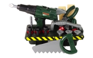 Handyman Set Battery Screwdriver Organiser Green