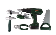 Handyman Set Battery Screwdriver Organiser Green
