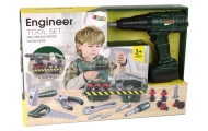 Handyman Set Battery Screwdriver Organiser Green