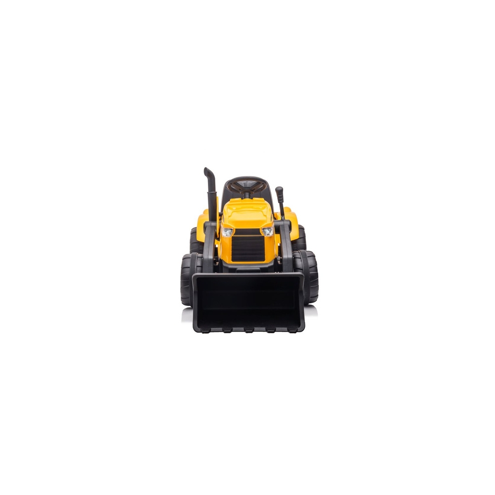 Elektrinis traktorius su priekaba S617, Yellow-Elektromobiliai vaikams, Traktoriai-e-vaikas