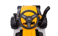 Elektrinis traktorius su priekaba S617, Yellow-Elektromobiliai vaikams, Traktoriai-e-vaikas