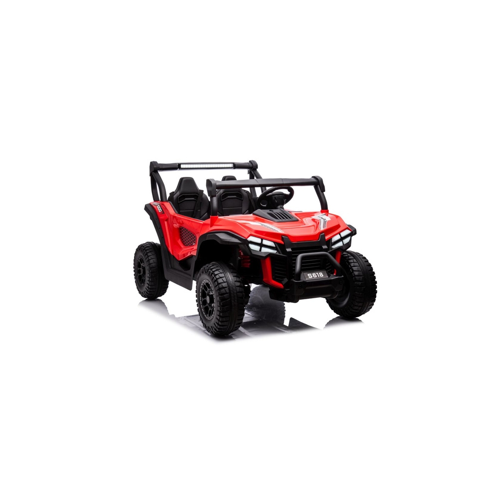 Elektromobilis S618, 4x4, Red-Elektromobiliai vaikams, Visureigiai-e-vaikas
