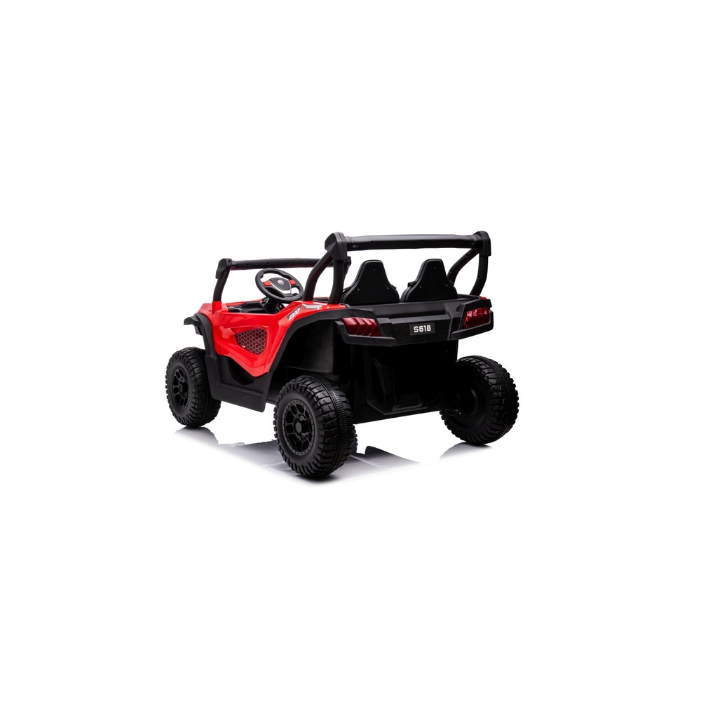 Elektromobilis S618, 4x4, Red-Elektromobiliai vaikams, Visureigiai-e-vaikas