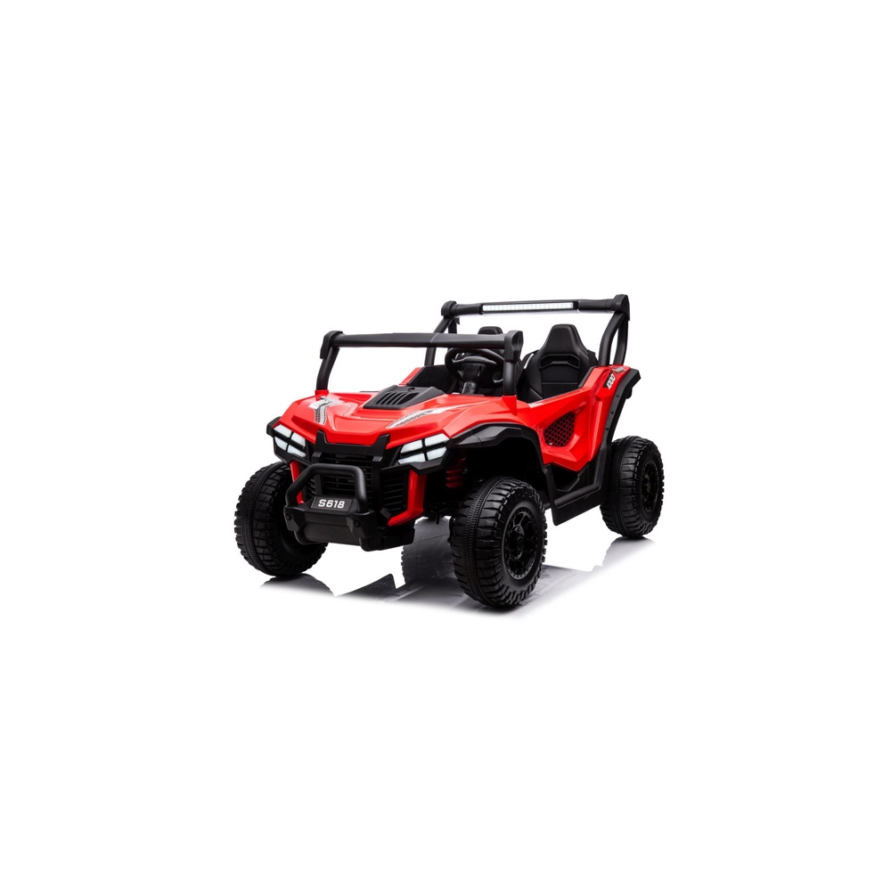 Elektromobilis S618, 4x4, Red-Elektromobiliai vaikams, Visureigiai-e-vaikas