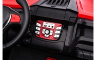 Elektromobilis S618, 4x4, Red-Elektromobiliai vaikams, Visureigiai-e-vaikas