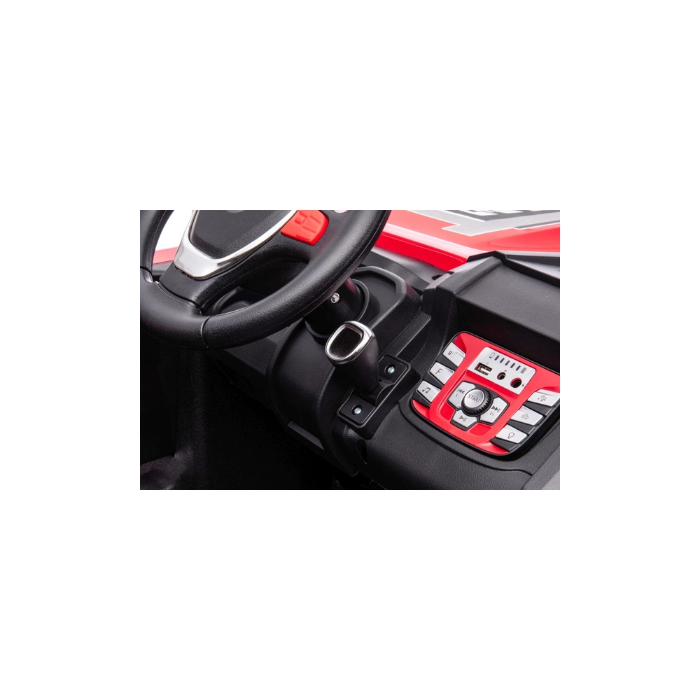 Elektromobilis S618, 4x4, Red-Elektromobiliai vaikams, Visureigiai-e-vaikas