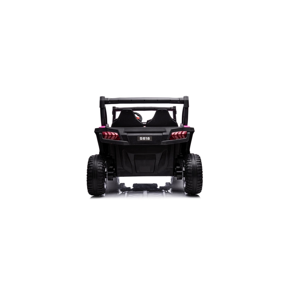 Elektromobilis S618, 4x4, Pink-Elektromobiliai vaikams, Visureigiai-e-vaikas