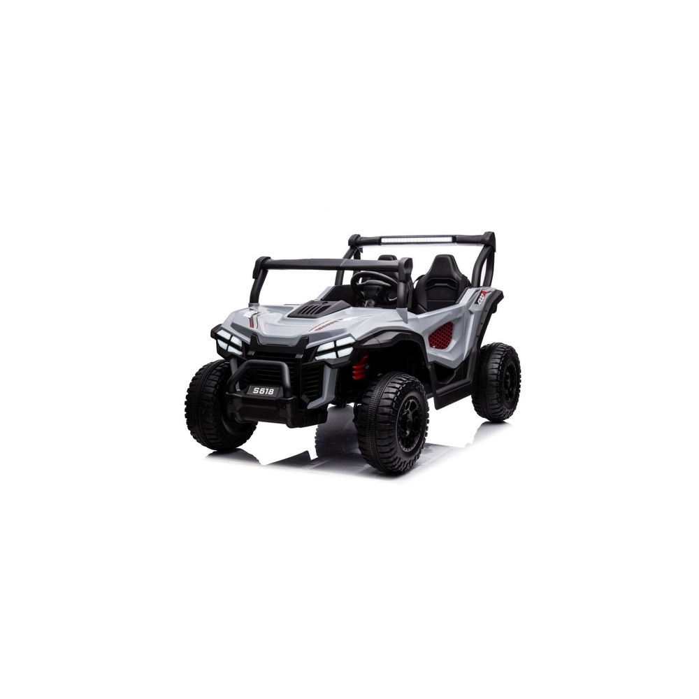 Elektromobilis S618, 4x4, Grey-Elektromobiliai vaikams, Visureigiai-e-vaikas