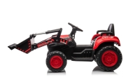 Traktor Na Akumulator Z łyżką BW-X002A Czerwony