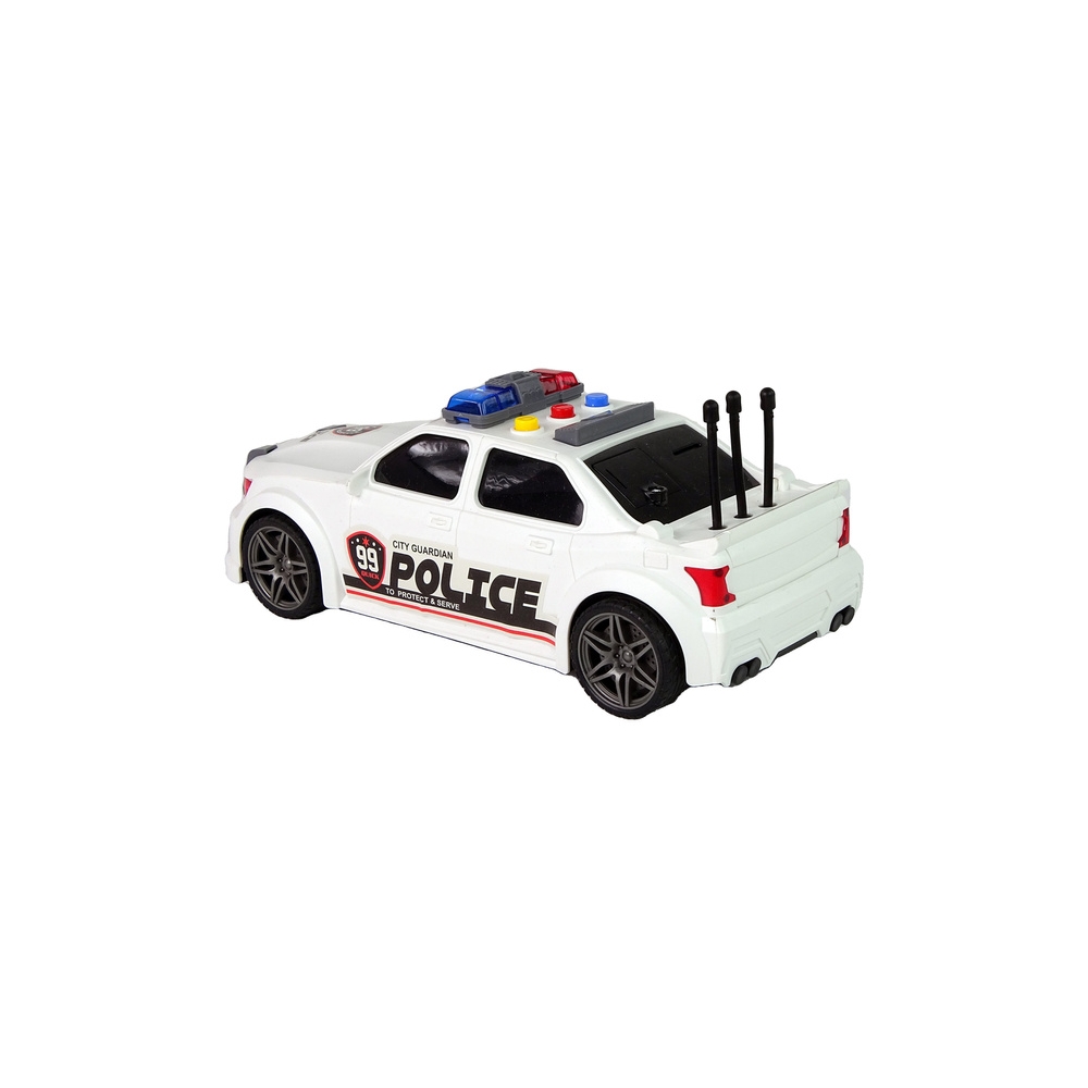 Policijos sportinis automobilis 1:16 White Sound