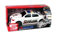 Policijos sportinis automobilis 1:16 White Sound