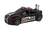 Auto Sportowe Policja 1:16 Czarny Dźwięk