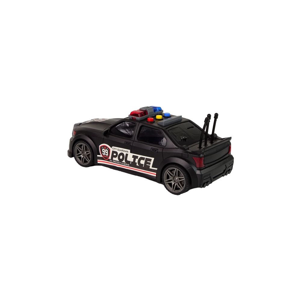 Policijos sportinis automobilis 1:16 Black Sound