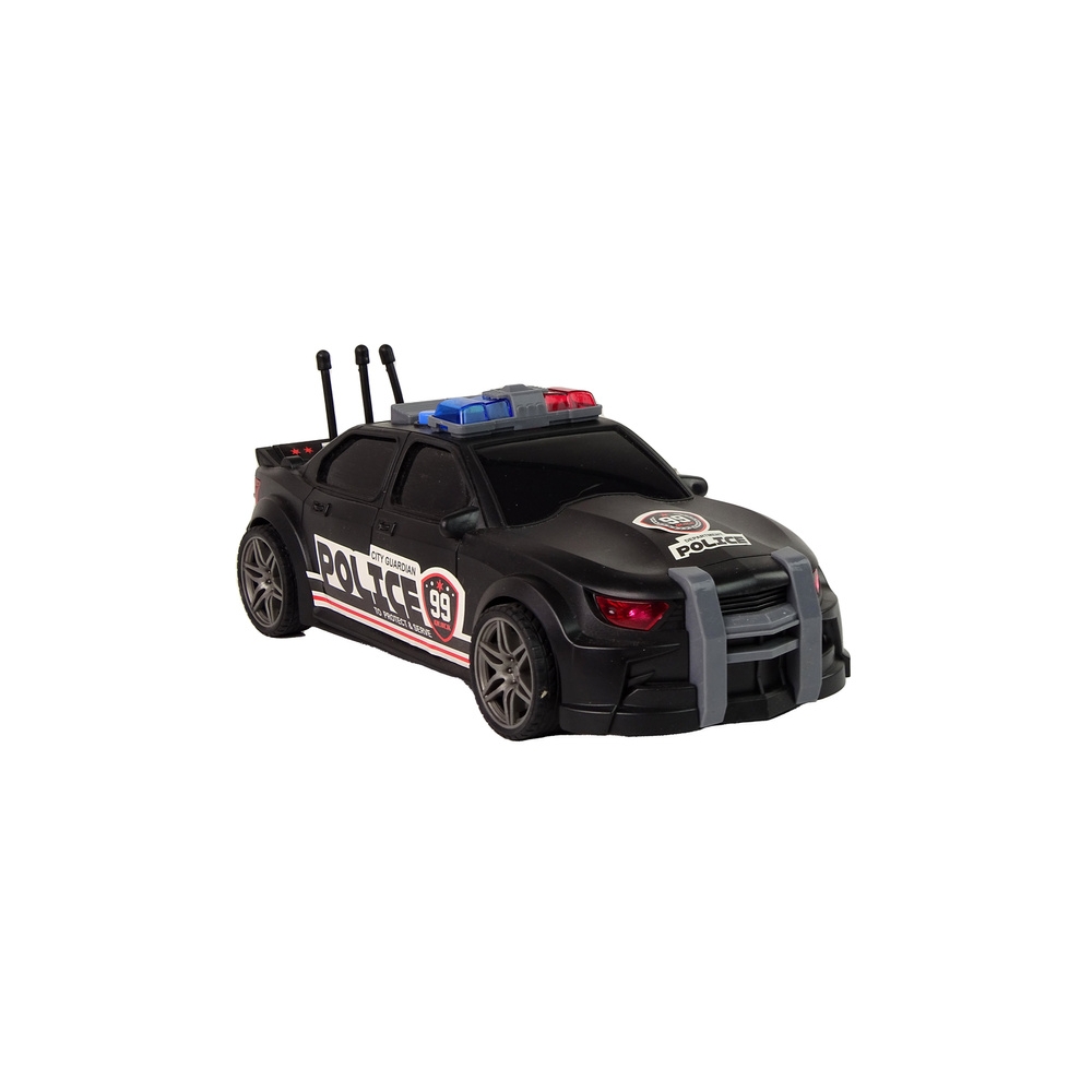 Policijos sportinis automobilis 1:16 Black Sound