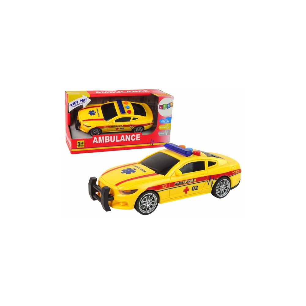 Sportinis greitosios automobilis, žibintai, Garsas, Geltonas