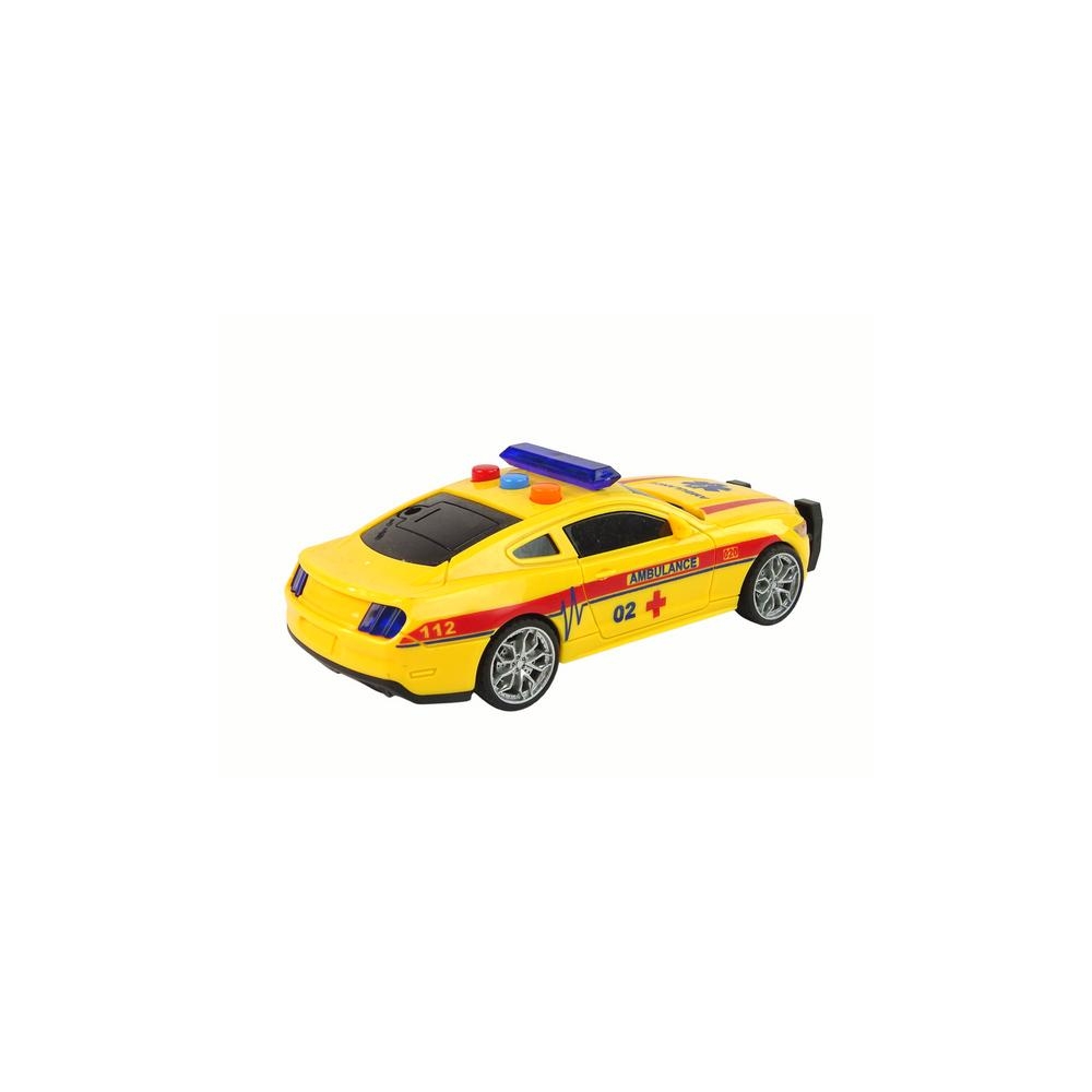 Sportinis greitosios automobilis, žibintai, Garsas, Geltonas