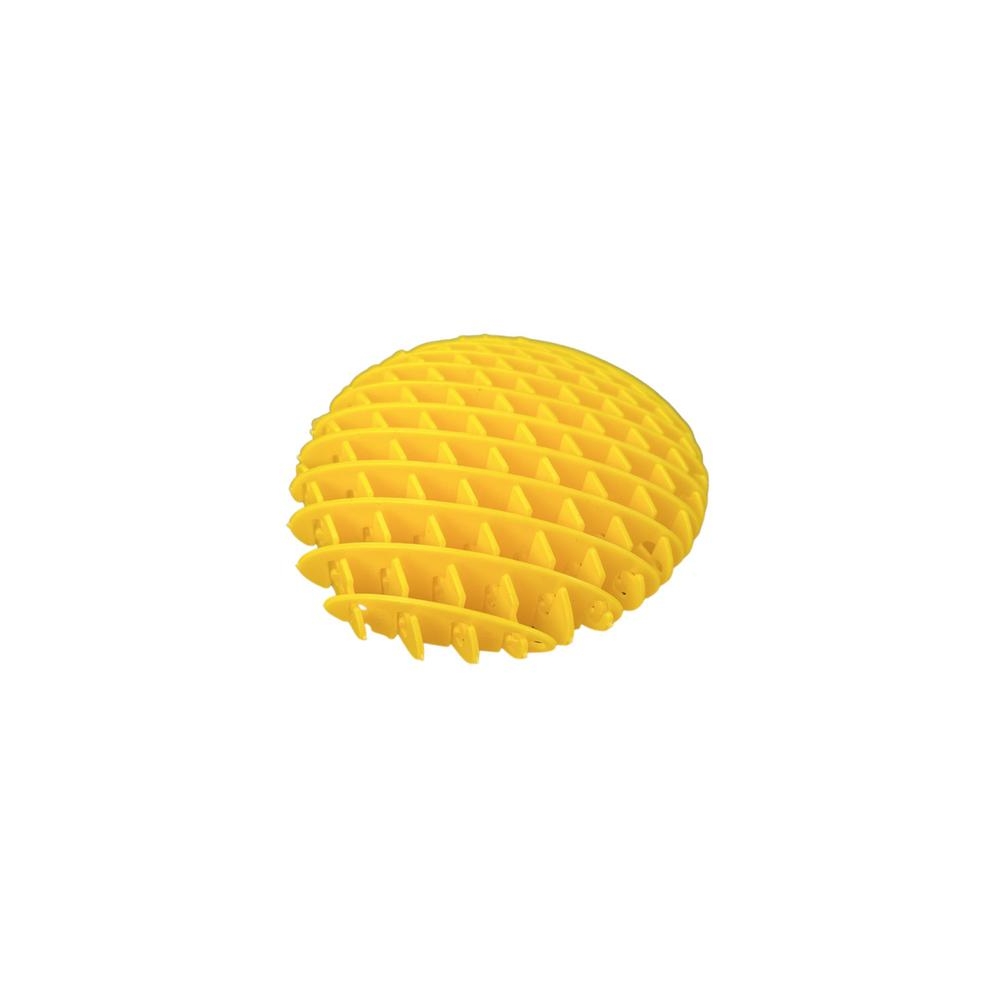 Žaislas-žaislas "Fidget" geltonos spalvos, antistresinis, lankstus, 10 cm