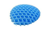 Mėlynos spalvos žaislas, antistresinis, lankstus, sensorinis, 10 cm
