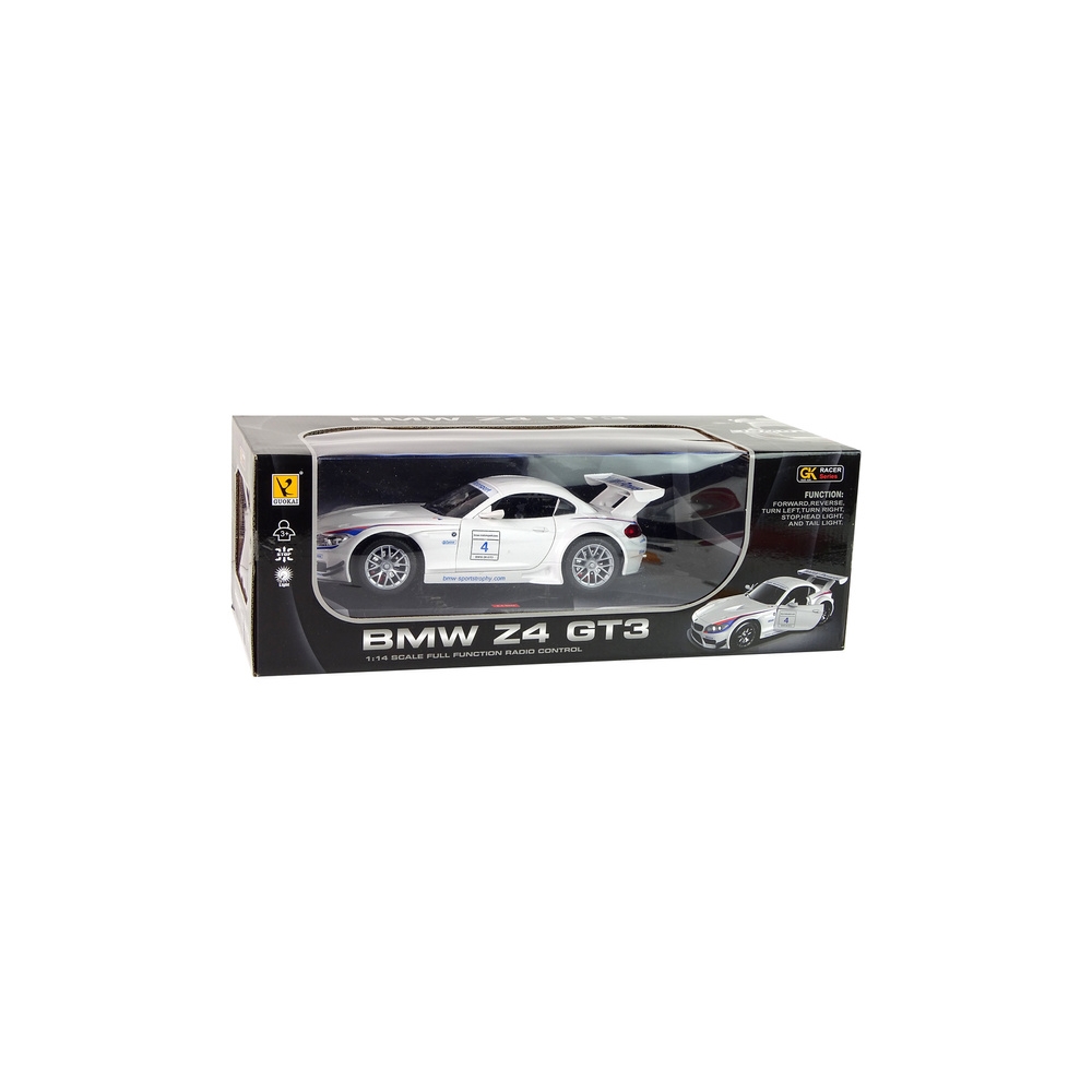 Nuotoliniu būdu valdomas automobilis R/C BMW Z4, Baltas