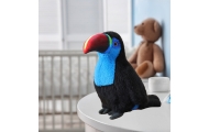 Plush Toucan Bird Plush Toy Mascot Cuddly Toy Blue 40cm