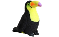Plush Toucan Bird Plush Toy Mascot Cuddly Toy Yellow 30cm