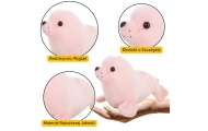 Pliušinis ruonis, rožinis, 24 cm-Žaislai, Minkšti žaislai-e-vaikas