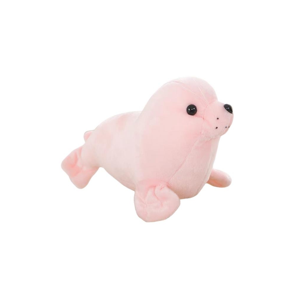 Pliušinis ruonis, rožinis, 24 cm-Žaislai, Minkšti žaislai-e-vaikas