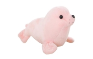 Pliušinis ruonis, rožinis, 24 cm-Žaislai, Minkšti žaislai-e-vaikas
